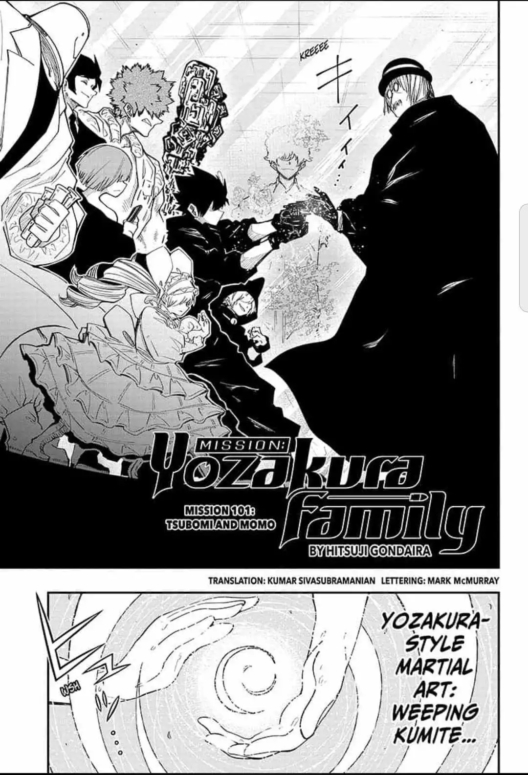 Mission: Yozakura Family Chapter 101 1